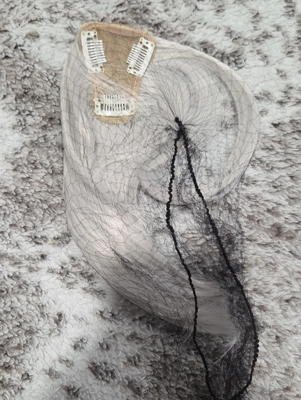 Gray Hairpiece